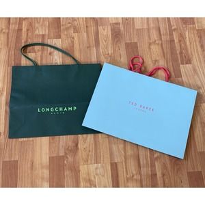 Longchamp and‎ Ted Baker Shopping Bags